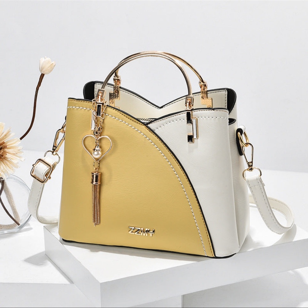 Color Block Handbag - Picture 3 of 6